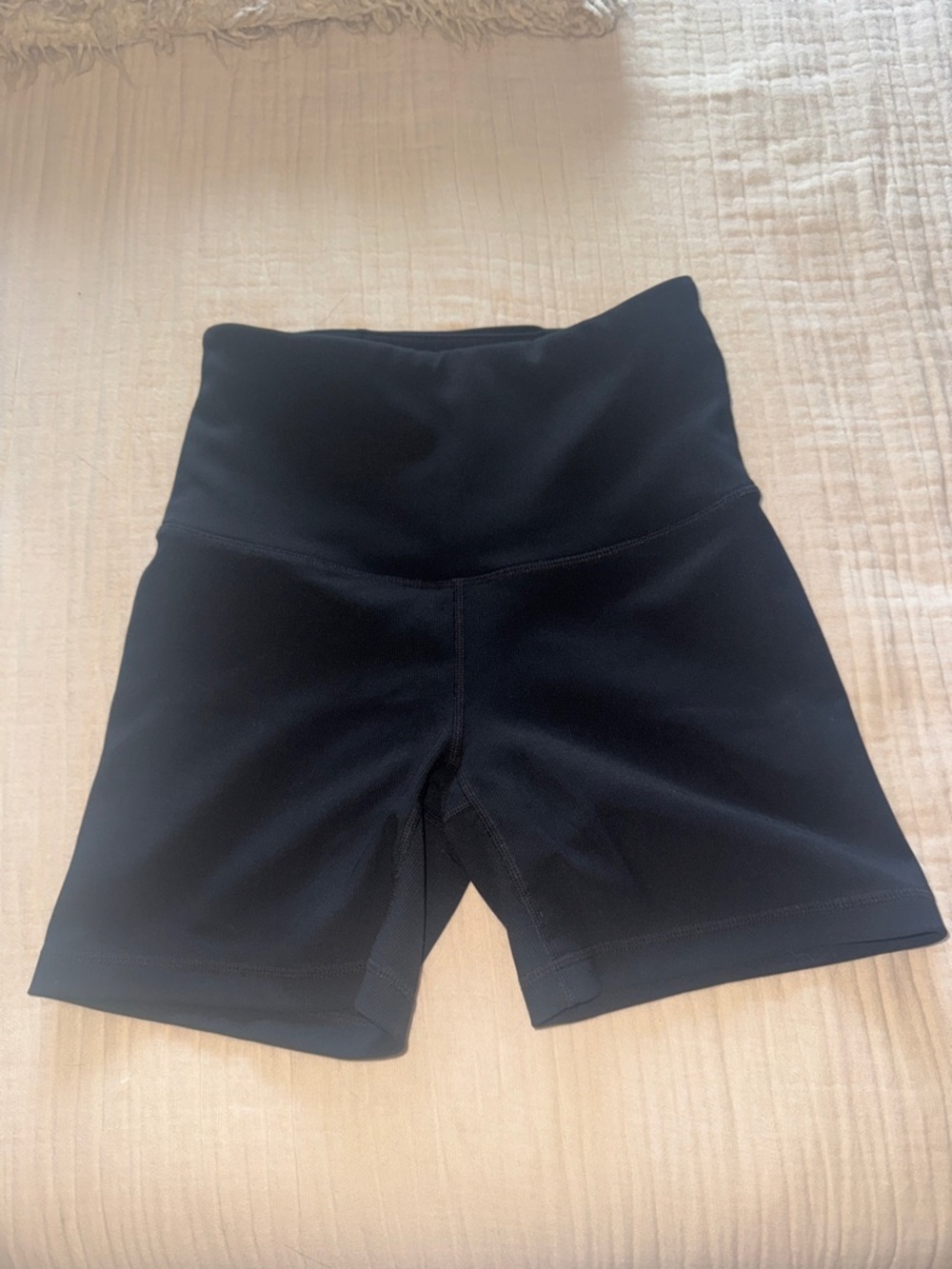 Zella Black High-Rise Bike Shorts